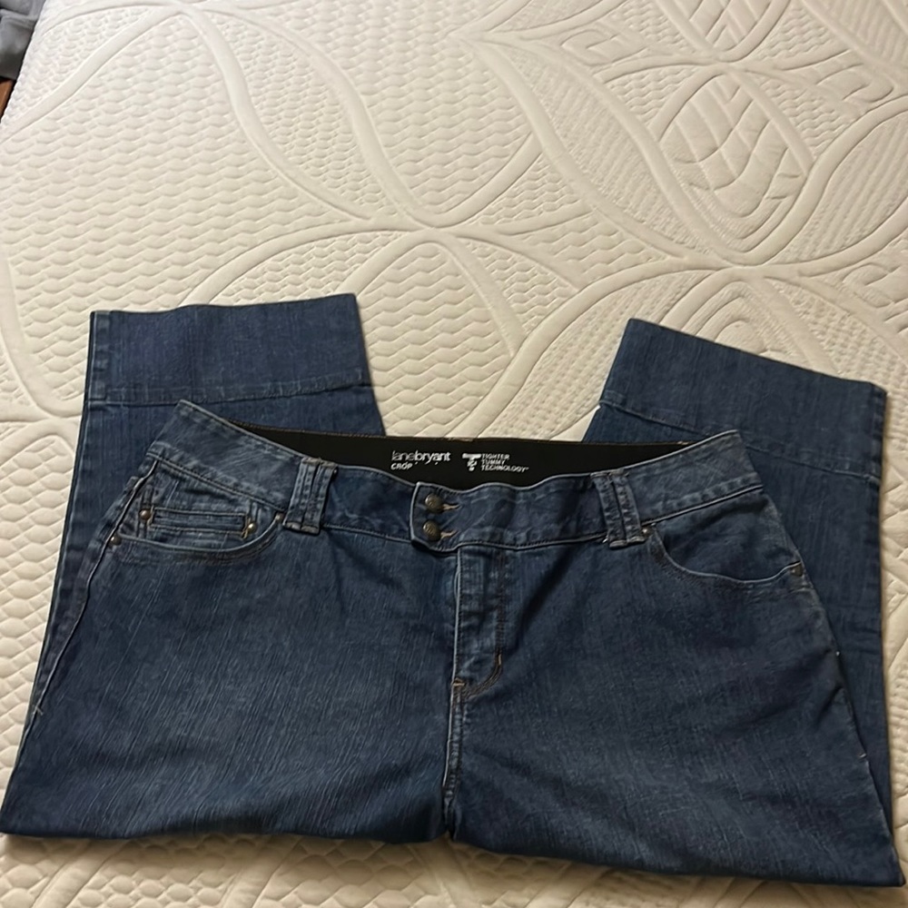 Lane Bryant tighter tummy technology crops size 16/18